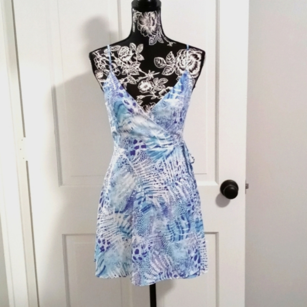 🆕 🌊Blue Blush🌊 - "Share A Dance" Wrap Dress